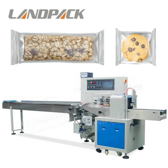 Landpack Lp-350b Lavacarte, avvolgimento di barrette di cioccolato, confezionatrice