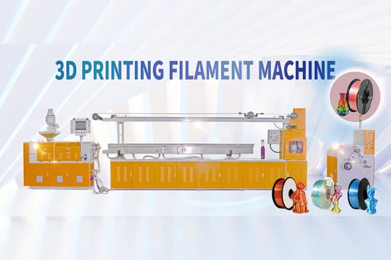 Macchina per la produzione di filamenti per stampante 3D Linea di produzione di filamenti PLA Linea di estrusione di filamenti ABS Peek PETG