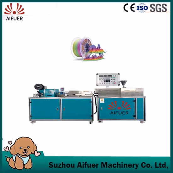 Piccolo estrusore da laboratorio/mini estrusore a vite singola Sj25